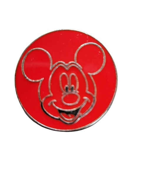 Jewelry - Red Mickey Mouse Disney pin